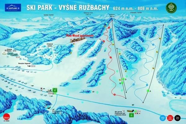 Pine Wood Apartment Vyšné Ružbachy Екстериор снимка